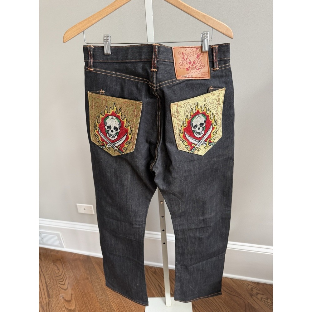 ED HARDY MEN'S JEANS - Picture 3 of 11